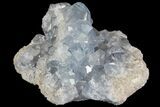Sky Blue Celestine (Celestite) Crystal Cluster - Madagascar #139416-2
